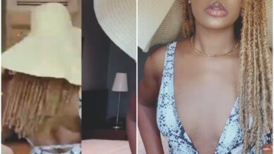 Freda Rhymz S3duces Fans With Backside In A Bikini Outfit - Video Below