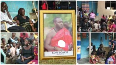 Sad Video - Kofi B’s Dead Father Arrive Home In Tears After Son's Funeral