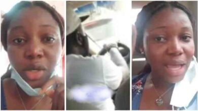 Lady Cries N Raises Alarm As Car Conveying Her Refuses 2 Stop After Ending Her Trip - Video
