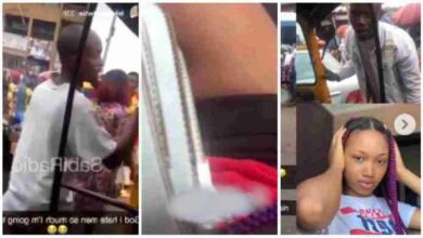 What These Men Did To A Lady Wearing Short Skirt to market Will Shock U - Video Below