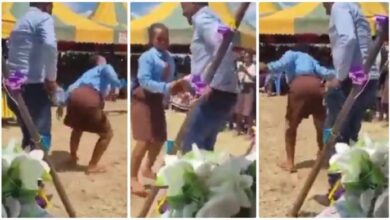 Female Student Go Raw N Shak£s Her Backside Goodies 4 Male Guest during School Event - Watch N Be Shocked